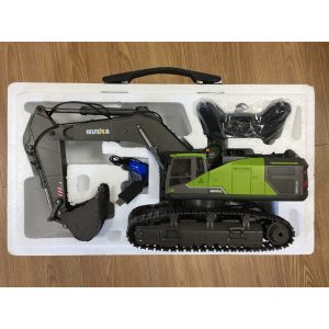 Mô hình máy xúc Huina 1593 điều khiển từ xa Xe công trình xây dựng bản nâng cấp