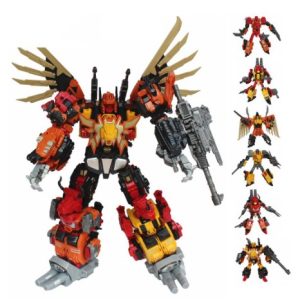 Mô hình Predaking Jinbao Transformer - Bộ 6 Robot kết hợp người máy biến hình