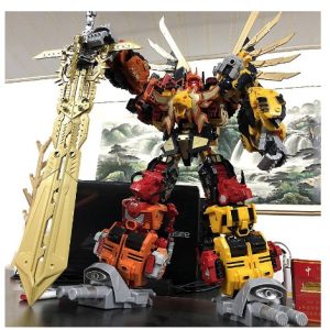 Mô hình Predaking Jinbao Transformer - Bộ 6 Robot kết hợp người máy biến hình