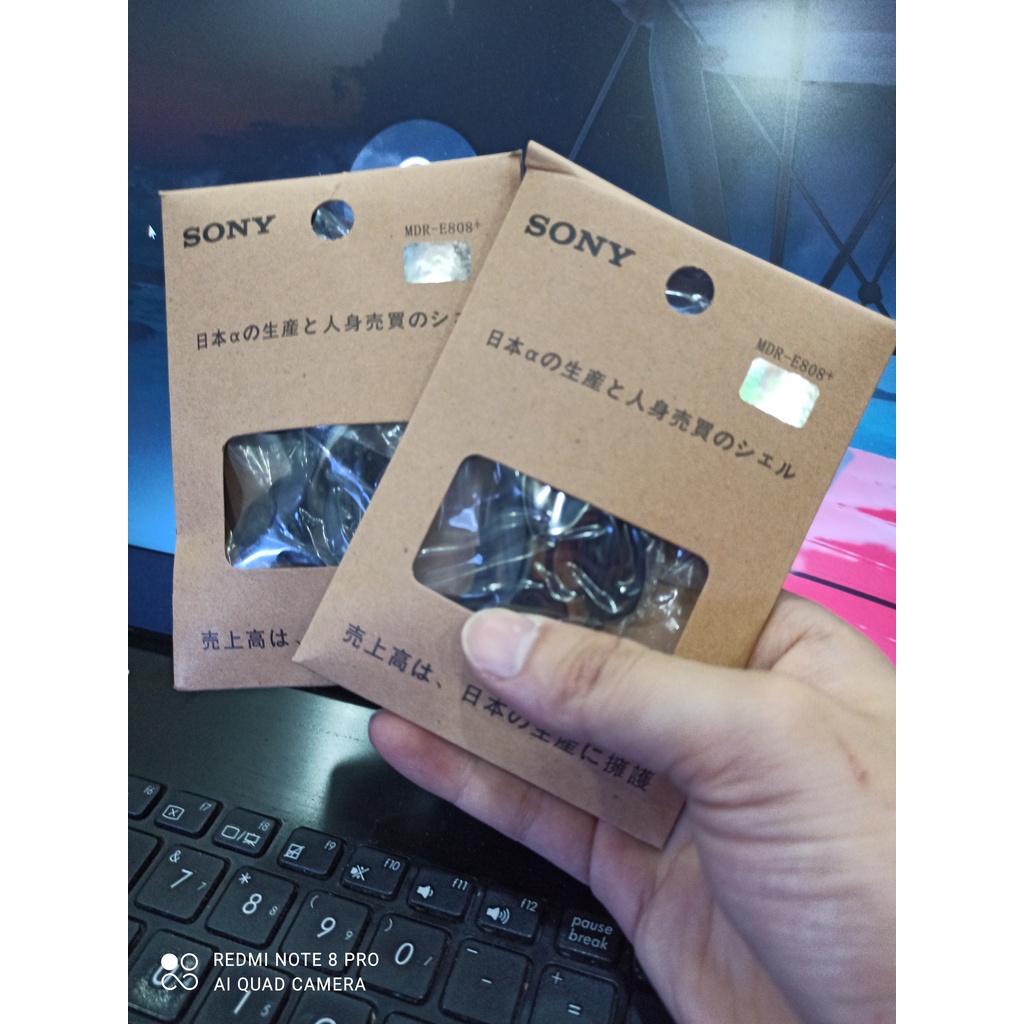 Tai nghe có dây Sony E808+ bản nâng cấp của E808 siêu trầm Earbud Tai nghe có dây Sony E808+ bản nâng cấp của E808 siêu trầm Earbud
