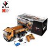 Xe ô tô tải ben điều khiển từ xa WL 14600 Mô hình xe công trình Xe ben RC 6 bánh