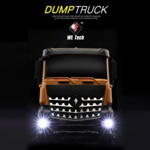 Xe ô tô tải ben điều khiển từ xa WL 14600 Mô hình xe công trình Xe ben RC 6 bánh