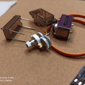 Động cơ servo (secvo) MG90S bánh răng thép