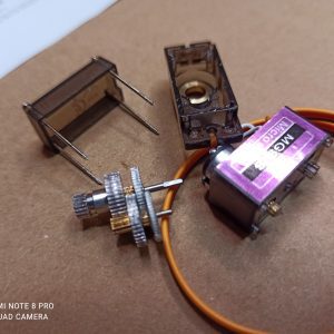 Động cơ servo (secvo) MG90S bánh răng thép