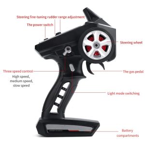 SCY 16303 Mô hình xe ô tô Drift RC Mustang Retro Muscle Car RTR