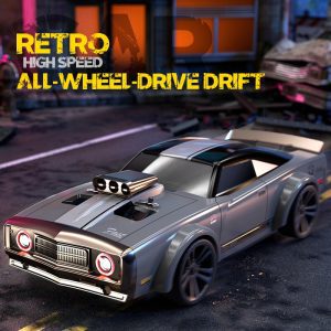 SCY 16303 – Mô hình xe ô tô Drift RC Mustang Retro Muscle Car RTR