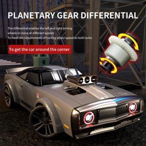 SCY 16303 Mô hình xe ô tô Drift RC Mustang Retro Muscle Car RTR