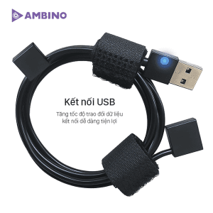 Bộ led dán màn hình Ambino Basic 29-34 inch Siêu sáng, siêu thông mình nháy theo nhạc, hiệu ứng đẹp
