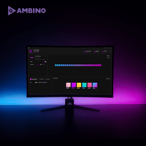 Led dán cạnh bàn Ambino Edge cho bàn 1.2M, điều khiển qua ứng dụng Adrilight