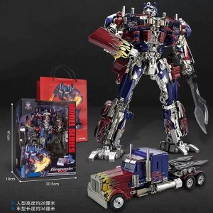 Mô hình robot Transformers Optimus Prime 8868D SS05 biến hình thành ô tô