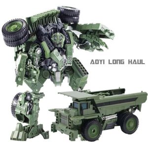 Mô hình rô bốt Aoyi Long Haul Transformers Devastator YS-08B biến hình xe ben