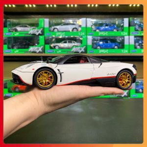 Mô hình xe Pagani Huayra Roadster 124 Chezhi vỏ kim loại mở được cửa, cốp, có còi đèn và âm thanh
