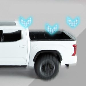 Mô hình xe Toyota Tundra pickup phiên bản 2023 tỉ lệ 124 vỏ hợp kim, đánh lái, gập gương