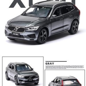 Mô hình xe Volvo XC 60 1/32 JACKIEKIM vỏ hợp kim
