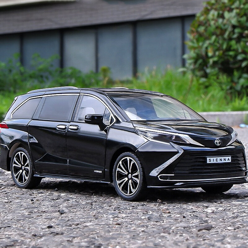 Xe mô hình ô tô Toyota Sienna 2022 vỏ kim loại (1) Xe mô hình ô tô Toyota Sienna 2022 vỏ kim loại