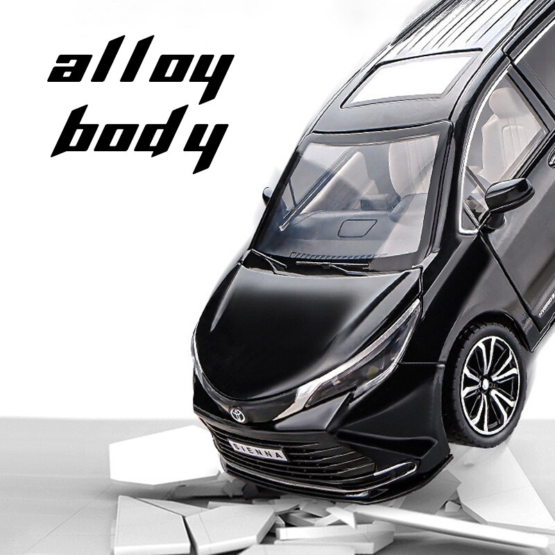 Xe mô hình ô tô Toyota Sienna 2022 vỏ kim loại (3) Xe mô hình ô tô Toyota Sienna 2022 vỏ kim loại
