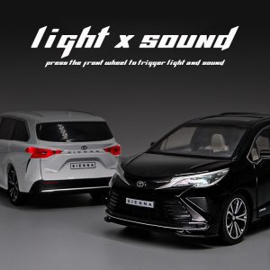 Xe mô hình ô tô Toyota Sienna 2022 vỏ kim loại