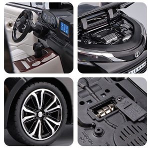 Xe mô hình ô tô Toyota Sienna 2022 vỏ kim loại
