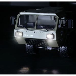Xe điều khiển bán tải quân sự Fayee fy004 6wd US Military tỷ lệ 1:12 xe ô tô Rc có đèn led