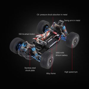 Xe điều khiển từ xa XLF F16 F-16 RTX Buggy speedX 60kmh, RC 4WD F 16 - Full khung gầm kim loại