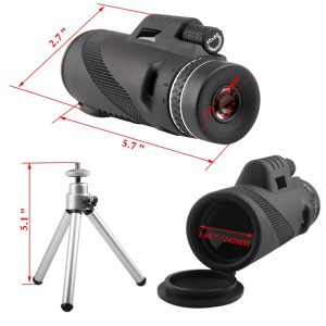 Ống nhòm 1 mắt 40x60 Telescope Siêu Nét kèm giá đỡ mini , Ống nhòm du lịch, đi săn, dã ngoại