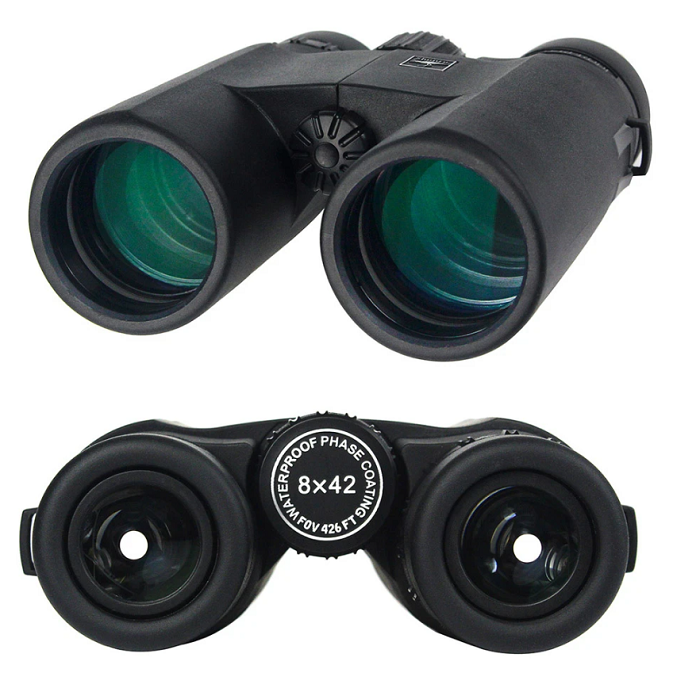 Ống nhòm Shuntu 8x42HD hai mắt siêu zoom chống nước, chuyên dụng cho săn ong, du lịch, dã ngoại, phượt