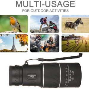 Ống Nhòm 1 Mắt Monocular 16x52 chất lượng cao, siêu nét, nhỏ gọn cho đi du lịch, dã ngoại, quan sát